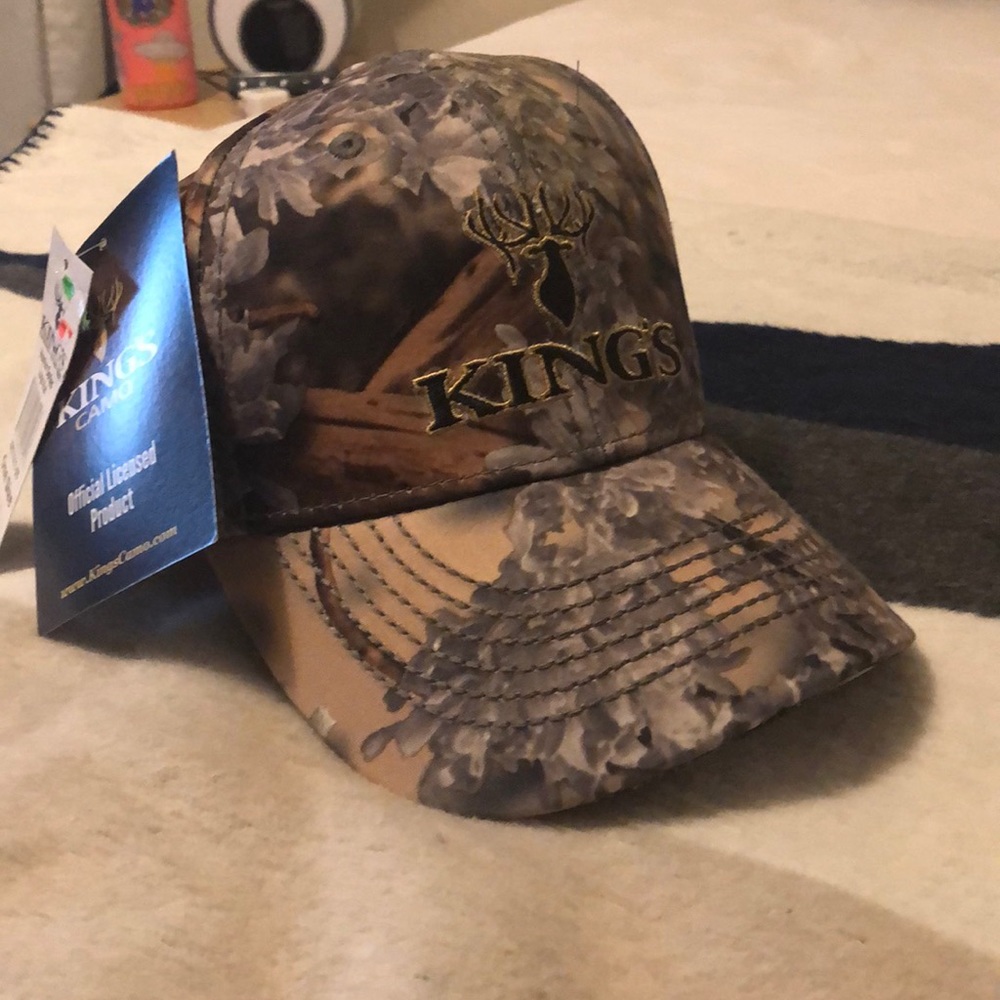 King’s Camo-Hunter series logo hat